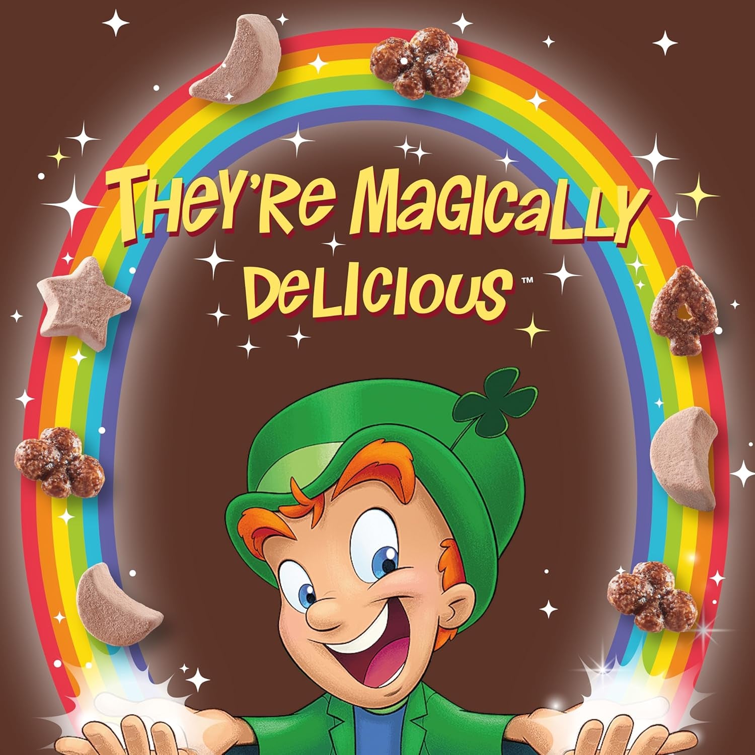 Chocolatey Chocolate Cereal with Marshmallows, Kids Breakfast Cereal, Made with Whole Grain, 10.6 Oz