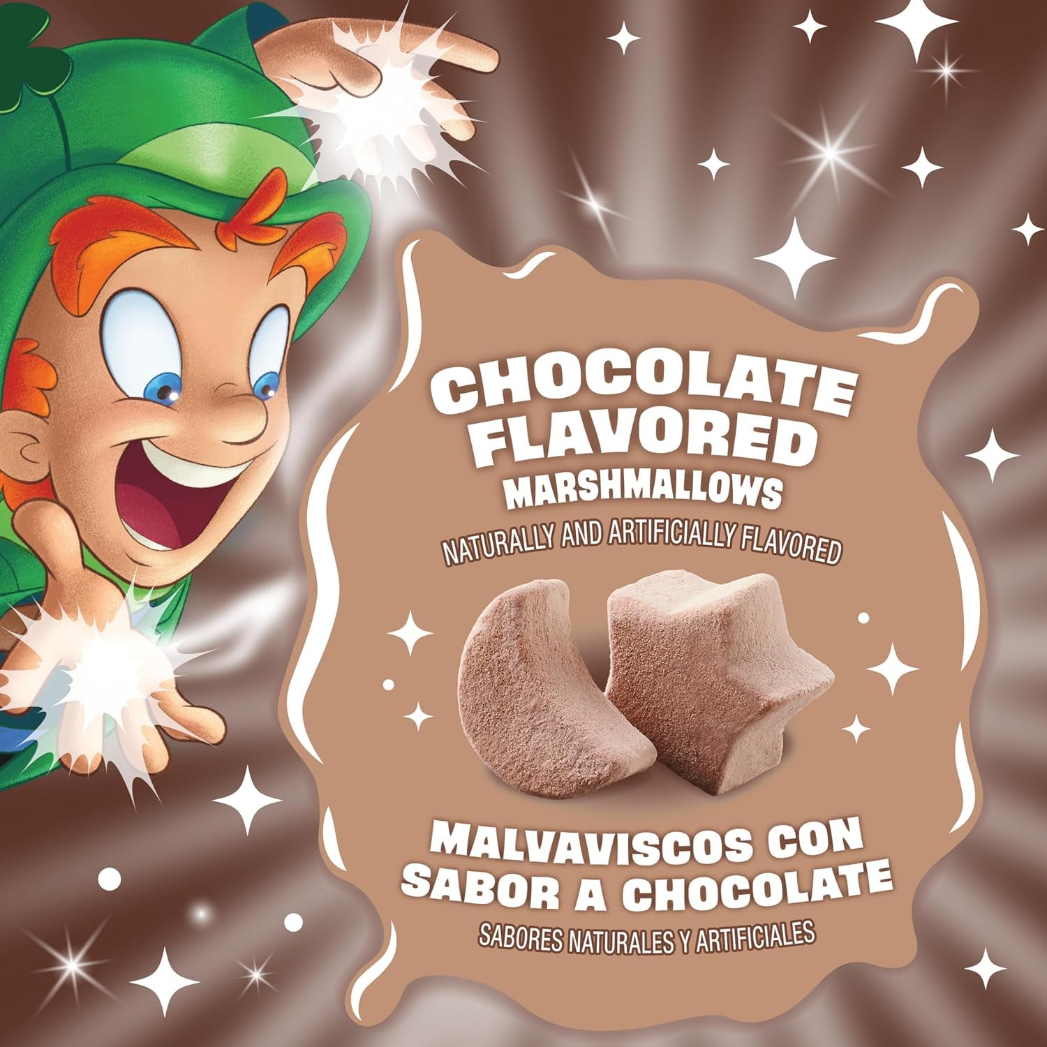 Chocolatey Chocolate Cereal with Marshmallows, Kids Breakfast Cereal, Made with Whole Grain, 10.6 Oz