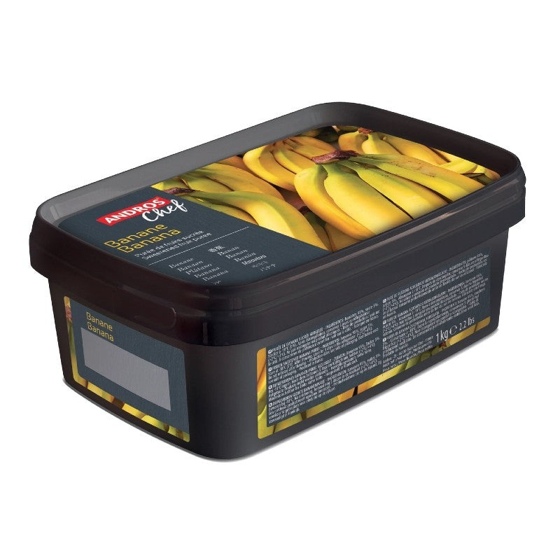 Piure Congelat de banane 95% 1kg ANDROS