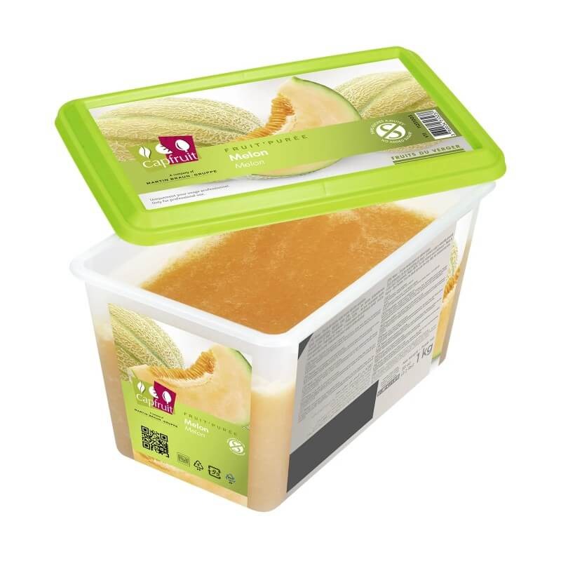 Piure congelat pepene galben indulcit 1kg CAPFRUIT